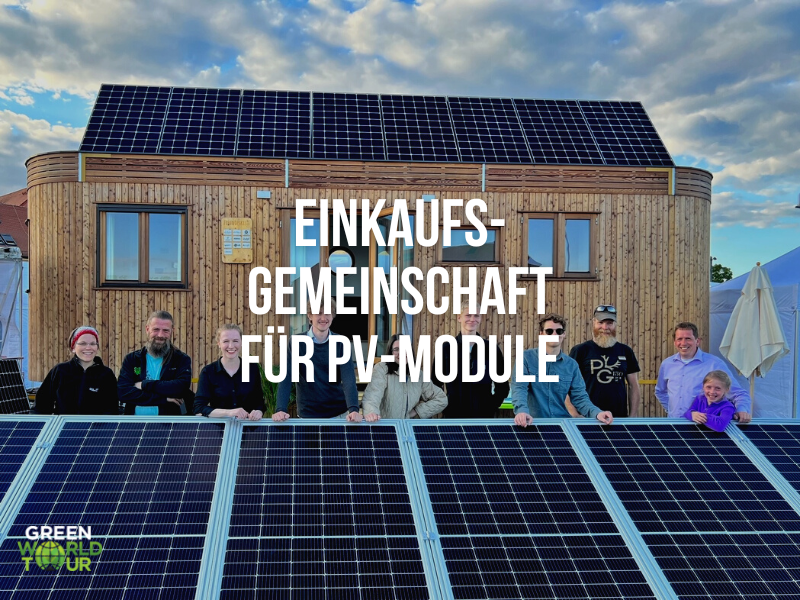 Jetzt mitmachen bei der Einkaufsgemeinschaft für PV Module